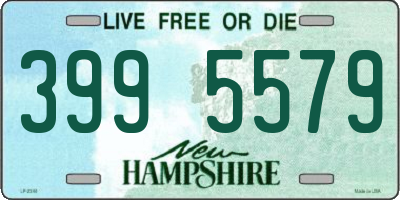 NH license plate 3995579