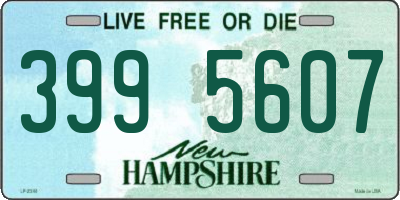 NH license plate 3995607