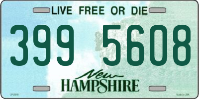 NH license plate 3995608