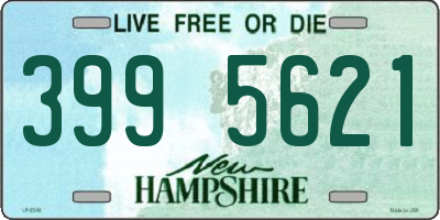 NH license plate 3995621