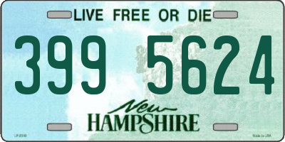 NH license plate 3995624