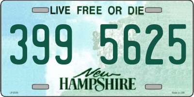 NH license plate 3995625