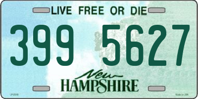 NH license plate 3995627