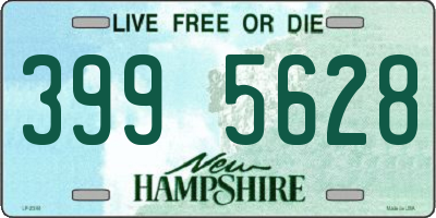 NH license plate 3995628