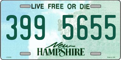 NH license plate 3995655