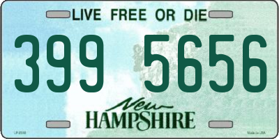 NH license plate 3995656