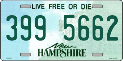 NH license plate 3995662