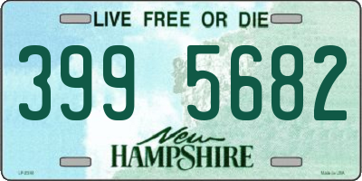 NH license plate 3995682