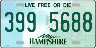 NH license plate 3995688