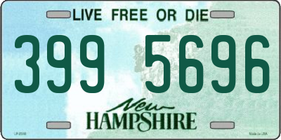 NH license plate 3995696