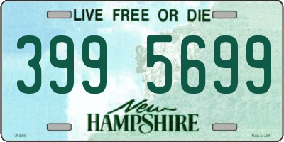 NH license plate 3995699