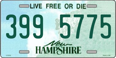 NH license plate 3995775