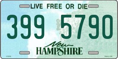 NH license plate 3995790