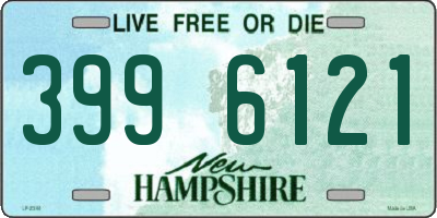 NH license plate 3996121