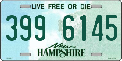 NH license plate 3996145