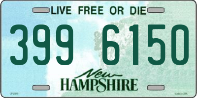 NH license plate 3996150