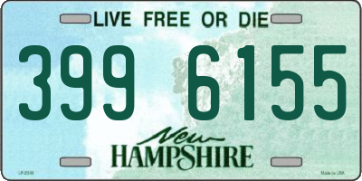 NH license plate 3996155