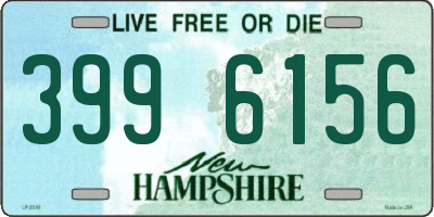 NH license plate 3996156