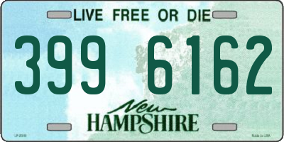 NH license plate 3996162