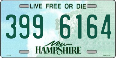 NH license plate 3996164