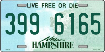 NH license plate 3996165