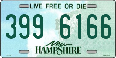 NH license plate 3996166