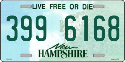 NH license plate 3996168