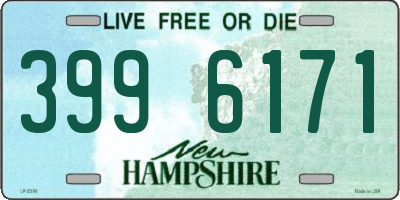 NH license plate 3996171