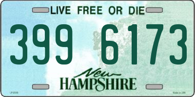 NH license plate 3996173