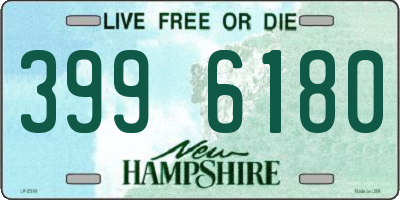 NH license plate 3996180