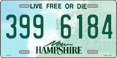 NH license plate 3996184