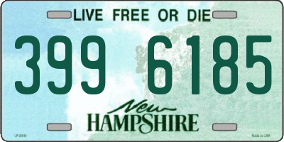 NH license plate 3996185