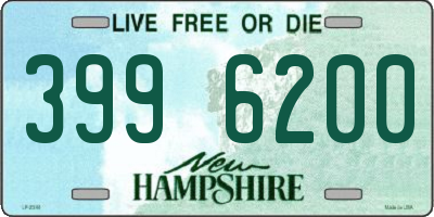 NH license plate 3996200