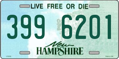 NH license plate 3996201