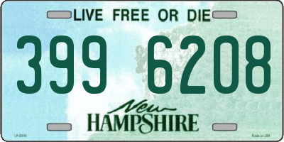 NH license plate 3996208