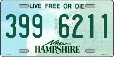 NH license plate 3996211