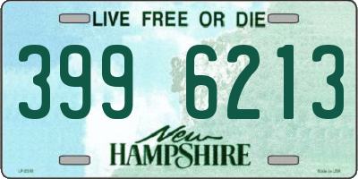 NH license plate 3996213