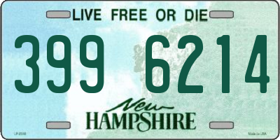 NH license plate 3996214