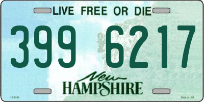 NH license plate 3996217