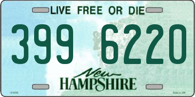 NH license plate 3996220