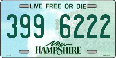 NH license plate 3996222