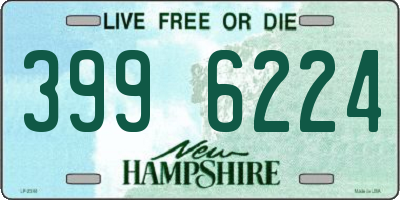 NH license plate 3996224