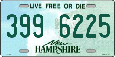 NH license plate 3996225