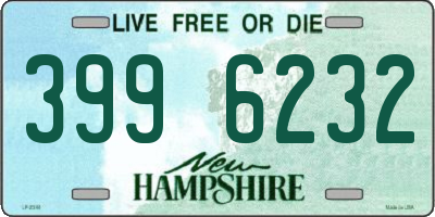 NH license plate 3996232