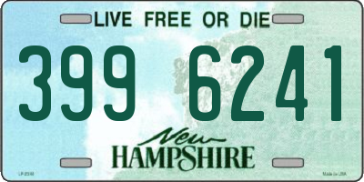 NH license plate 3996241