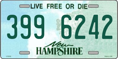 NH license plate 3996242