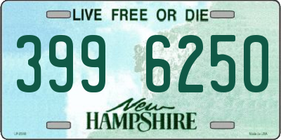 NH license plate 3996250