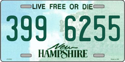 NH license plate 3996255