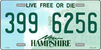 NH license plate 3996256