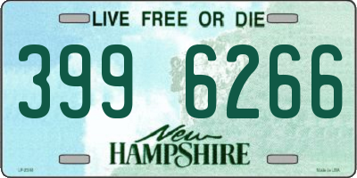 NH license plate 3996266